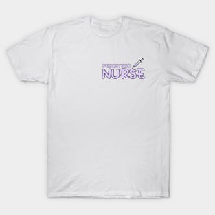 Pediatric Nurse Purple T-Shirt